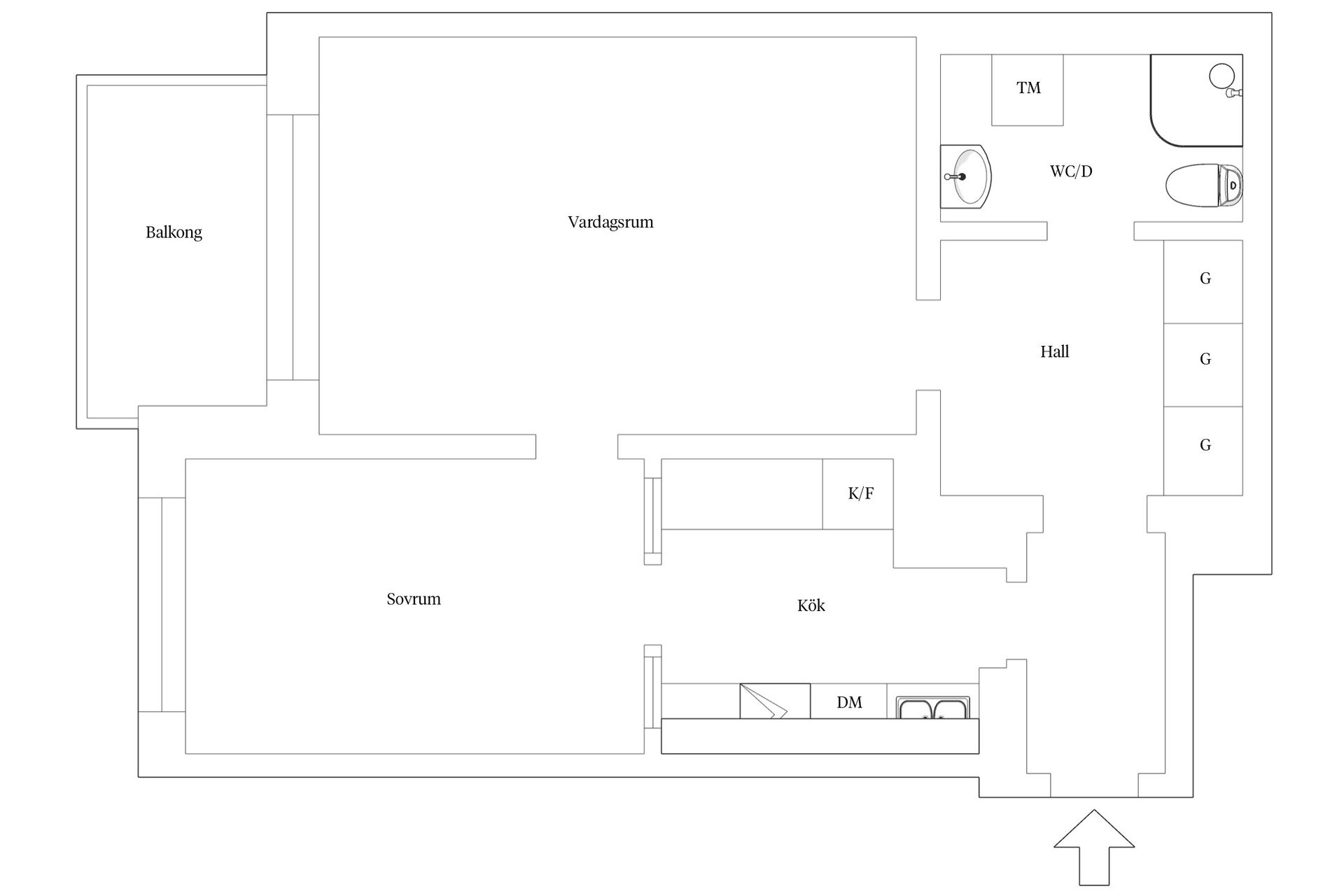 Bostadsrätt, Wargentinsgatan 5A, Kungsholmen - Rådhuset, Stockholm