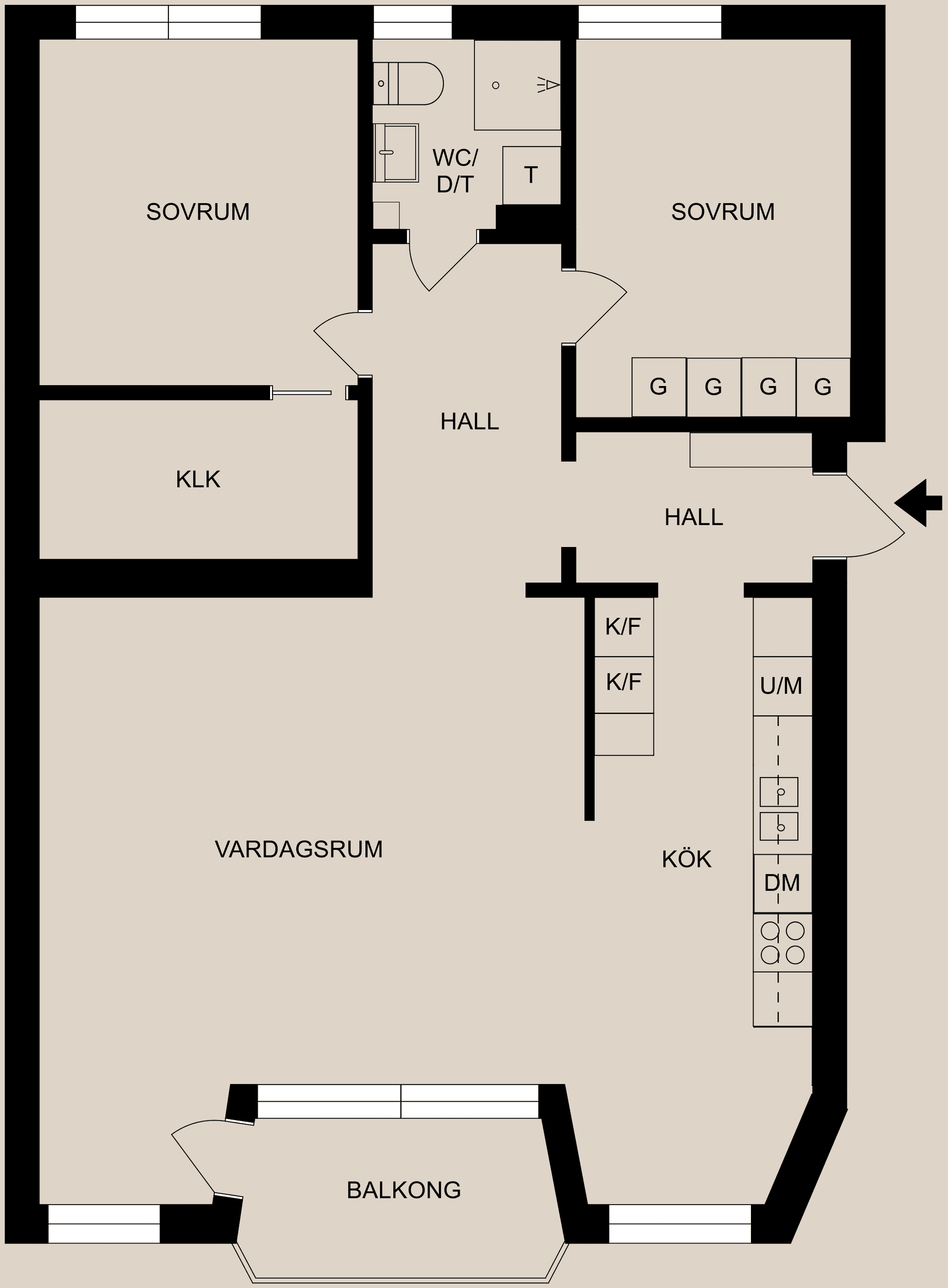 Bostadsrätt, Hagebygatan 55, Stjärnhusen, Söder, Norrköping