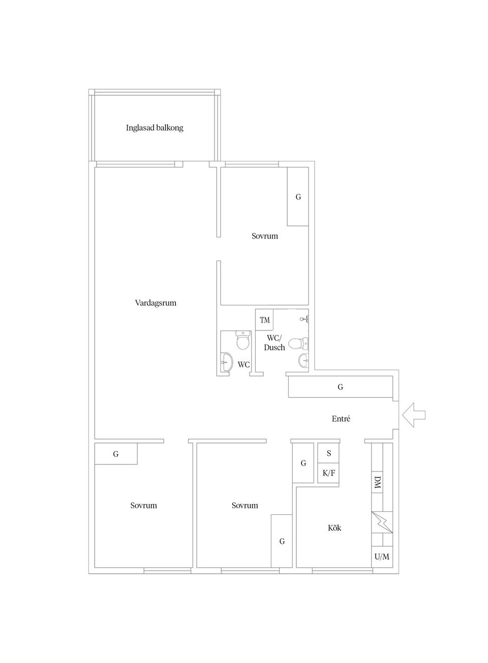 Bostadsrätt, Runvägen 13B, Berga, Kalmar