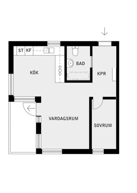 Bostadsrätt, Palmstruchs väg 84, UTEPLATS, Gribbylund, Täby