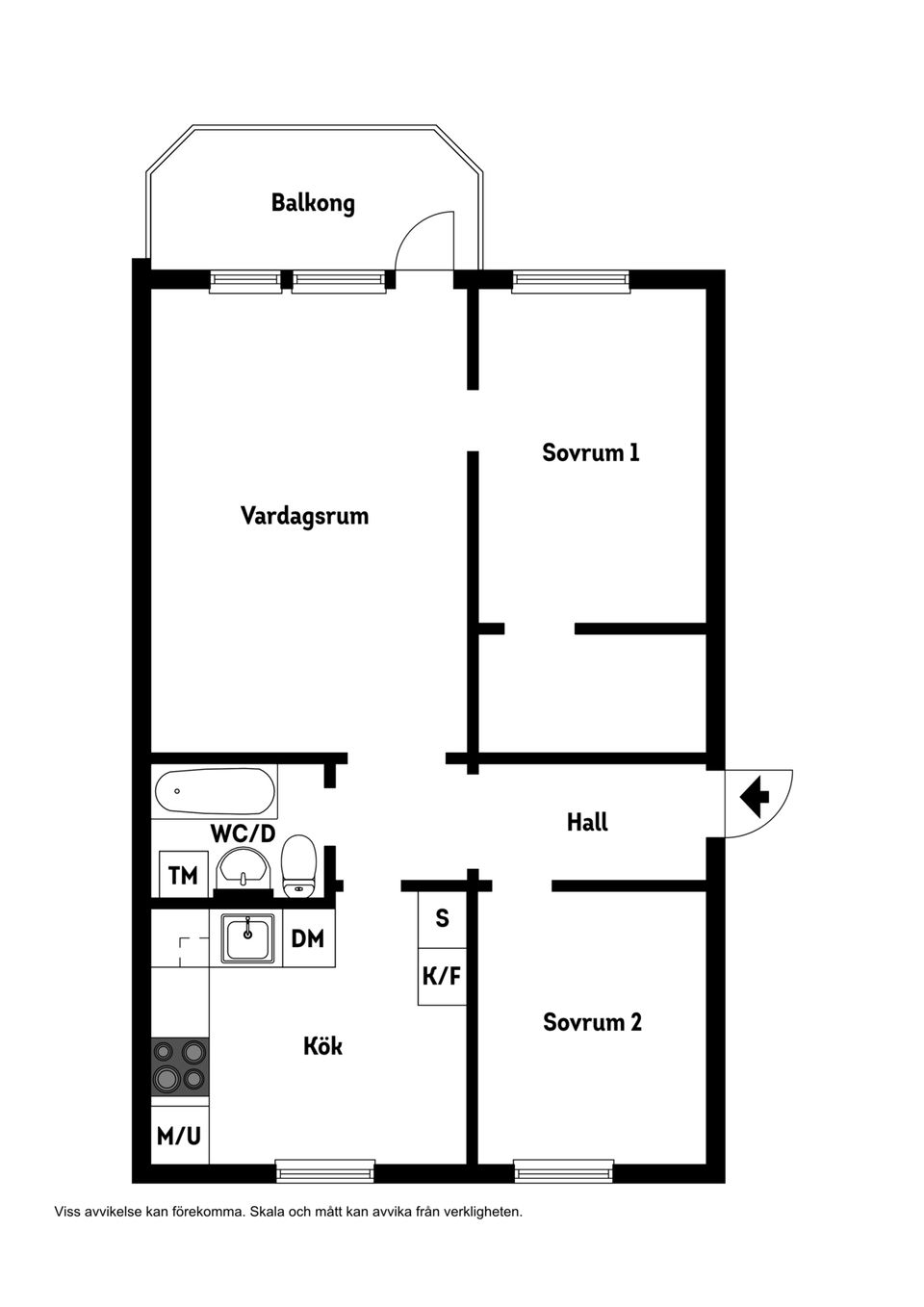 Bostadsrätt, Tegvägen 92, Viksjö, Järfälla