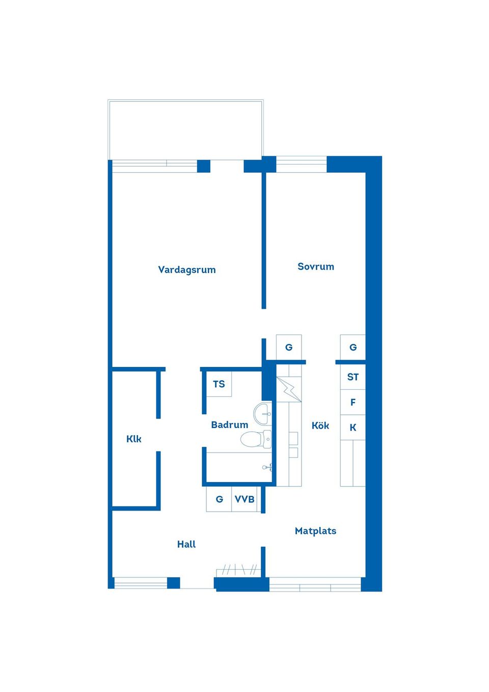 Bostadsrätt, Gamla vägen 107B, Fjälkinge, Kristianstad