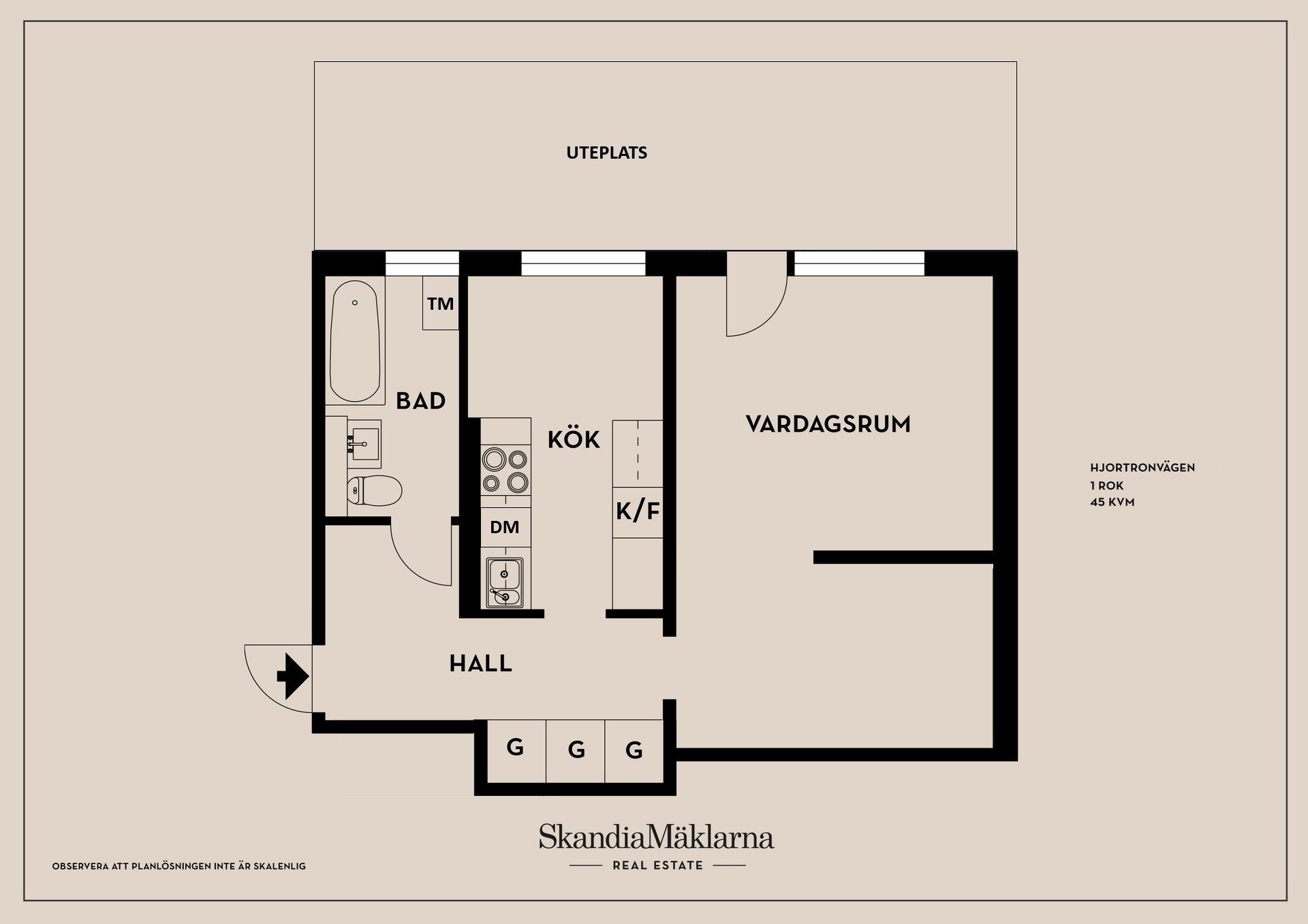 Bostadsrätt, Hjortronvägen 5, bv, Tibble - Kungsängen, Upplands-Bro