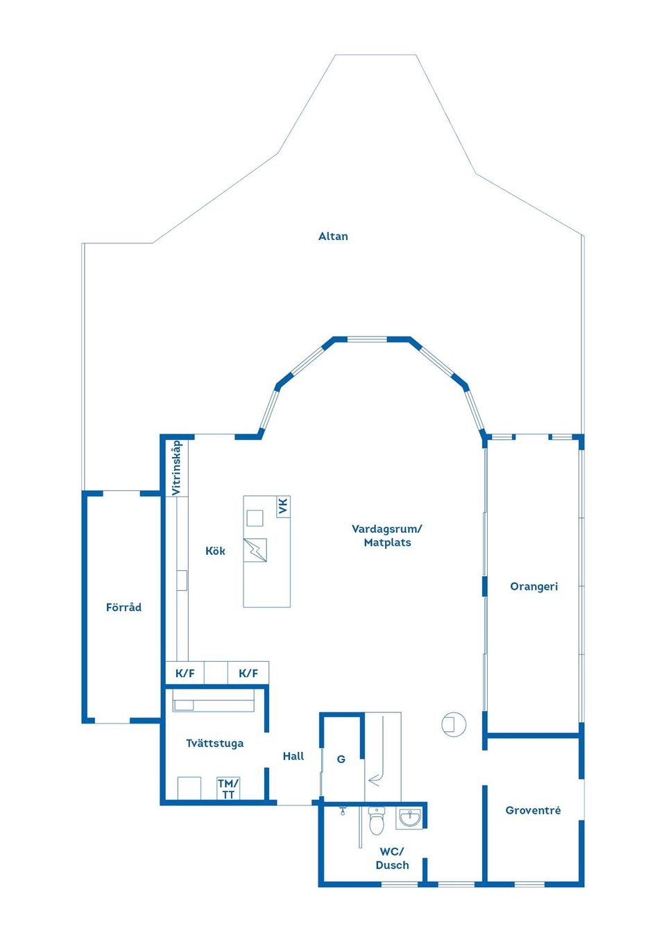 Villa, Hertig Karls allé 18B, Mariefred, Strängnäs