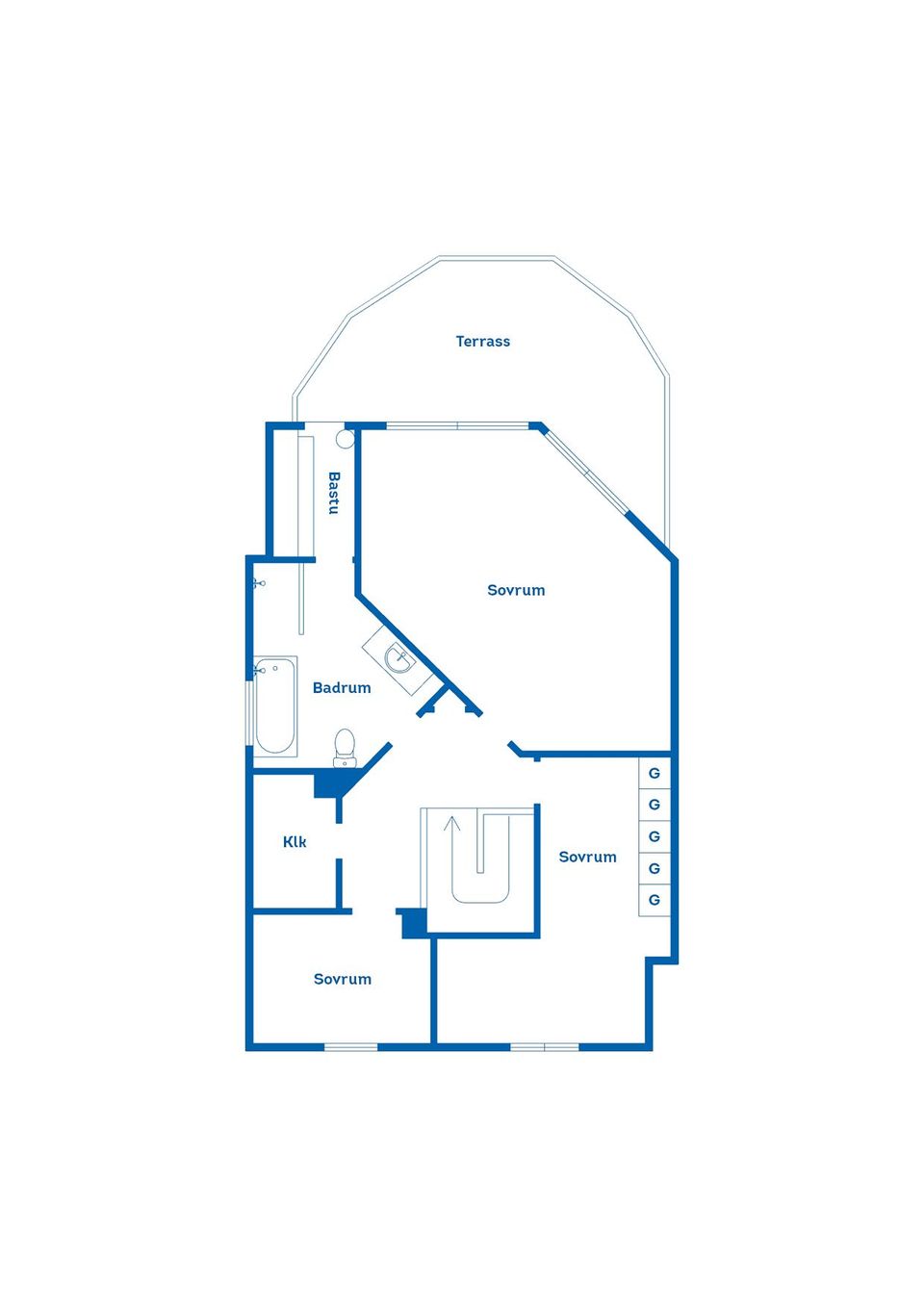 Villa, Hertig Karls allé 18B, Mariefred, Strängnäs