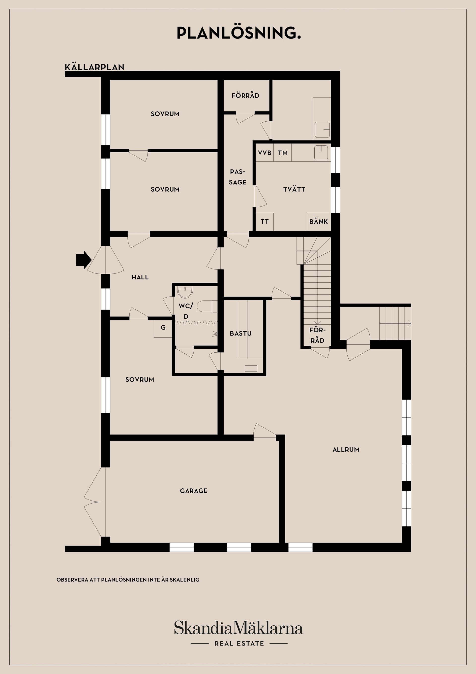 Villa, Malvastigen 5B, Edsängen, Sollentuna