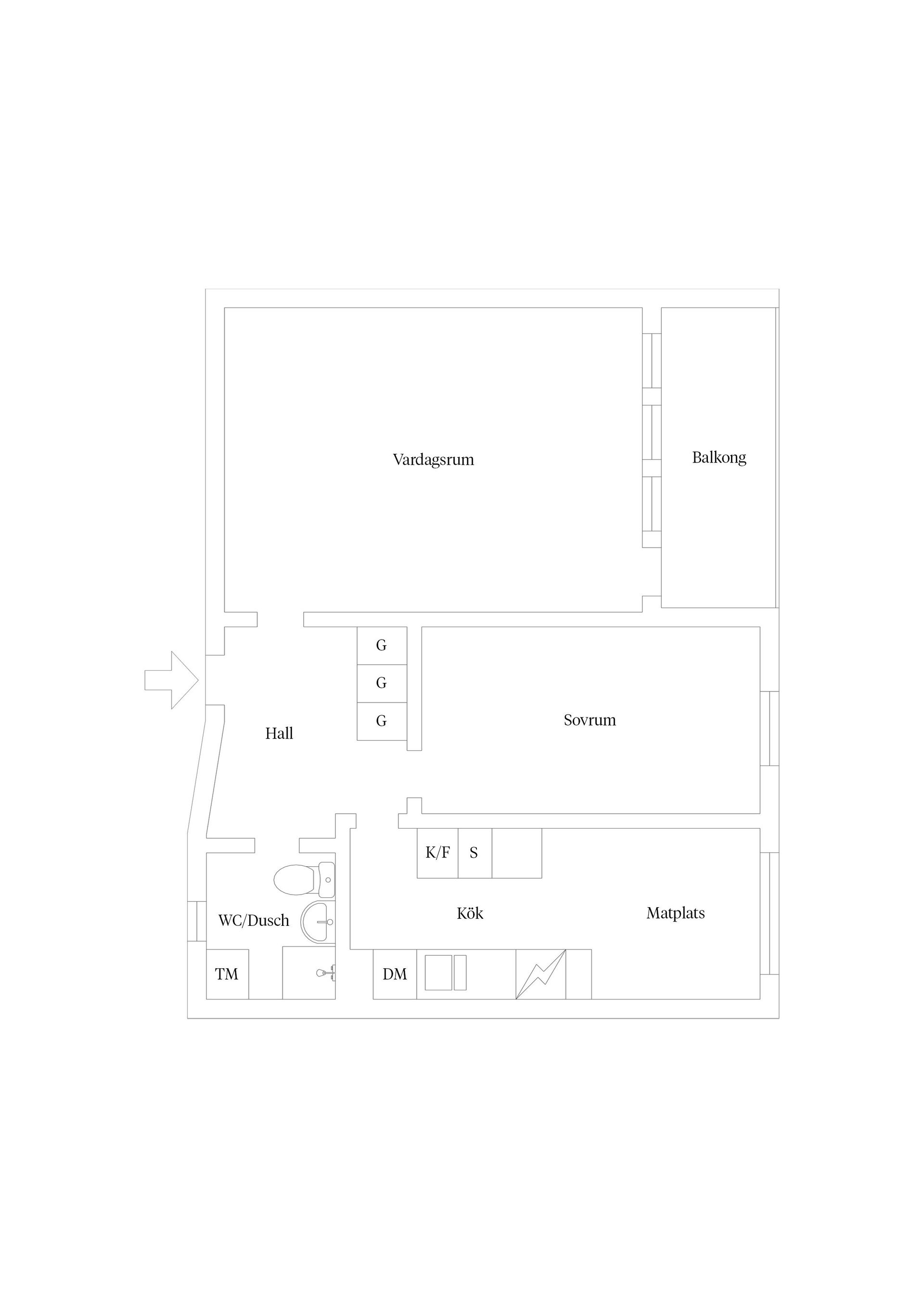 Bostadsrätt, Folkungavägen 23, Häggvik, Sollentuna