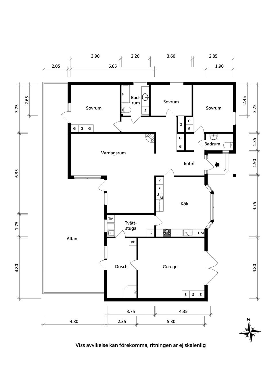 Villa, Furubergsvägen 3, Öjersjö, Partille
