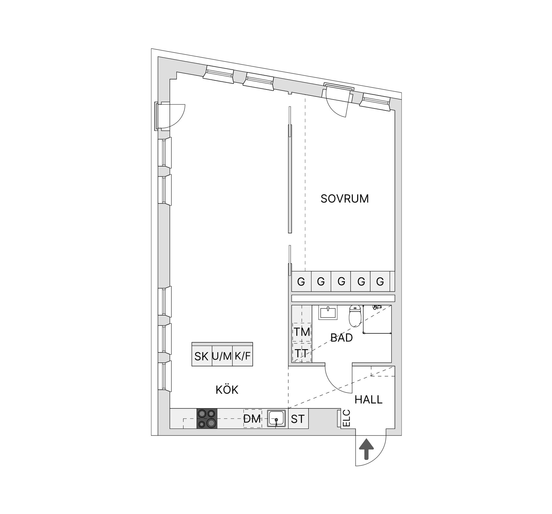 Bostadsrätt, Emmy Rappes gata 3, Vasastan Hagastaden, Stockholm