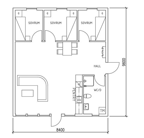 Villa, Österlånggatan 9D, Vemdalen, Härjedalen