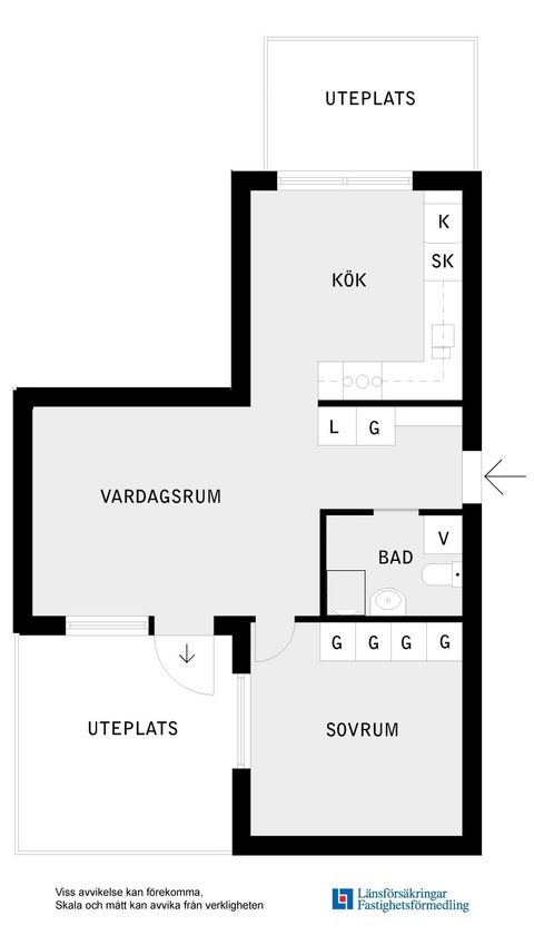 Bostadsrätt, Vallatorpsvägen 3G, Vallatorp, Täby