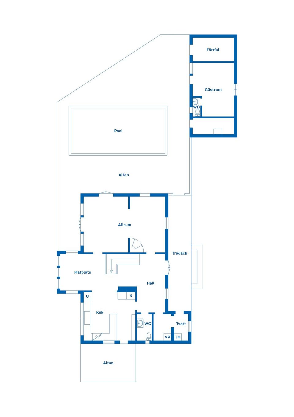 Villa, Torsö Sjölunda 1, Torsö, Mariestad