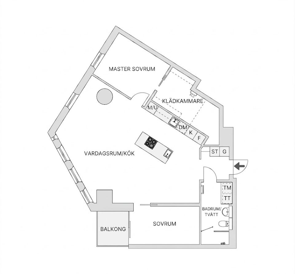 Bostadsrätt, Lodjursstråket 1, Lindholmen Norra Älvstranden, Göteborg