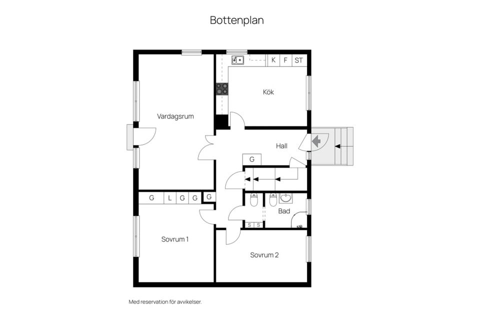 Villa, Fidegatan 3, Visby - Smittenslund, Gotland