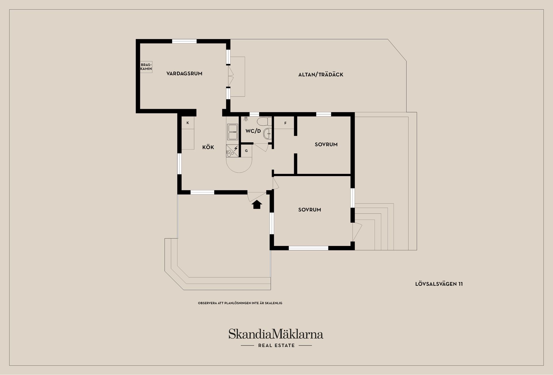 Villa, Lövsalsvägen 11, Vindö, Värmdö