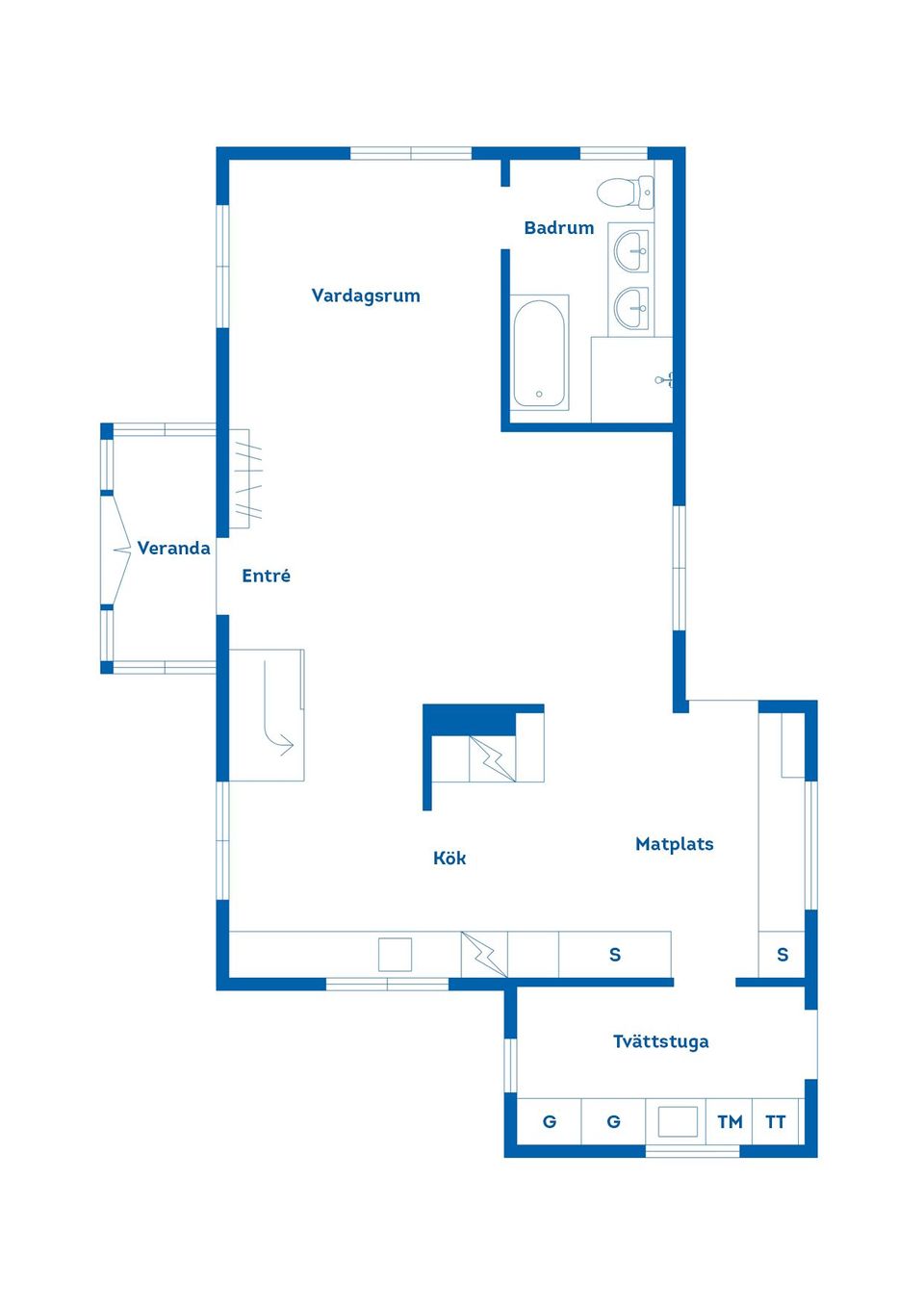 Villa, Södra Esseboda 2241, Lönsboda, Osby