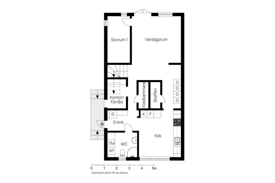 Radhus, Tomtavägen 13B, Cenralt Rimbo, Norrtälje