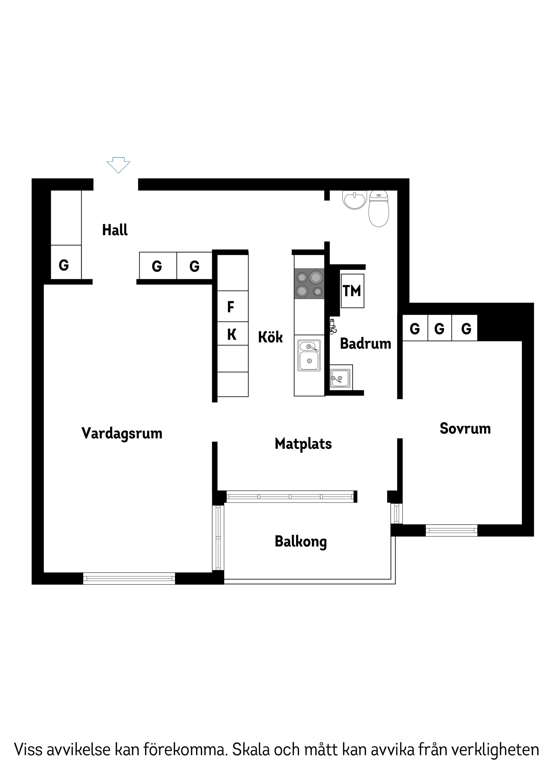 Bostadsrätt, Kampementsgatan 4, 6 tr, Gärdet, Stockholm