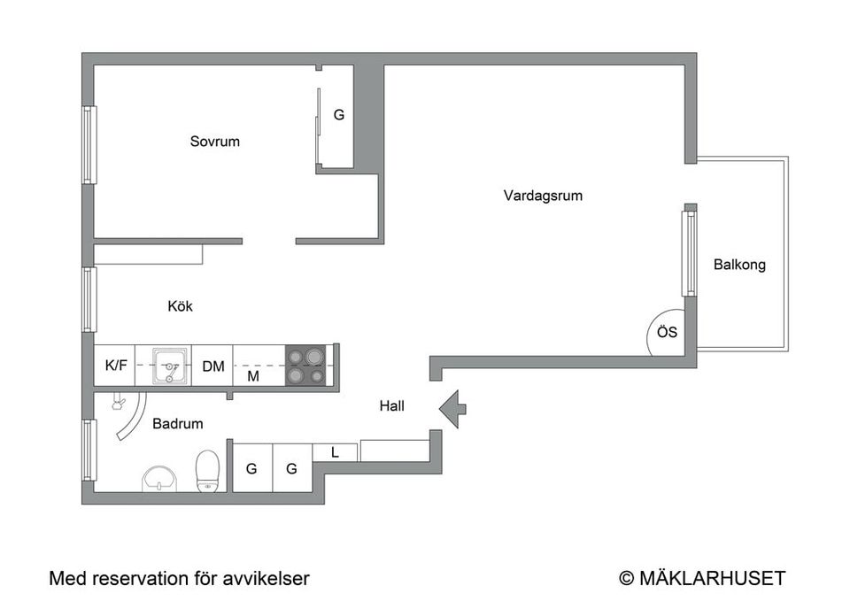Bostadsrätt, Minnebergsvägen 16, vån 2, Traneberg, Stockholm