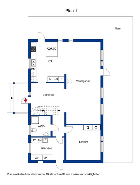 Villa, Uls-Väsby 23, Länna, Uppsala
