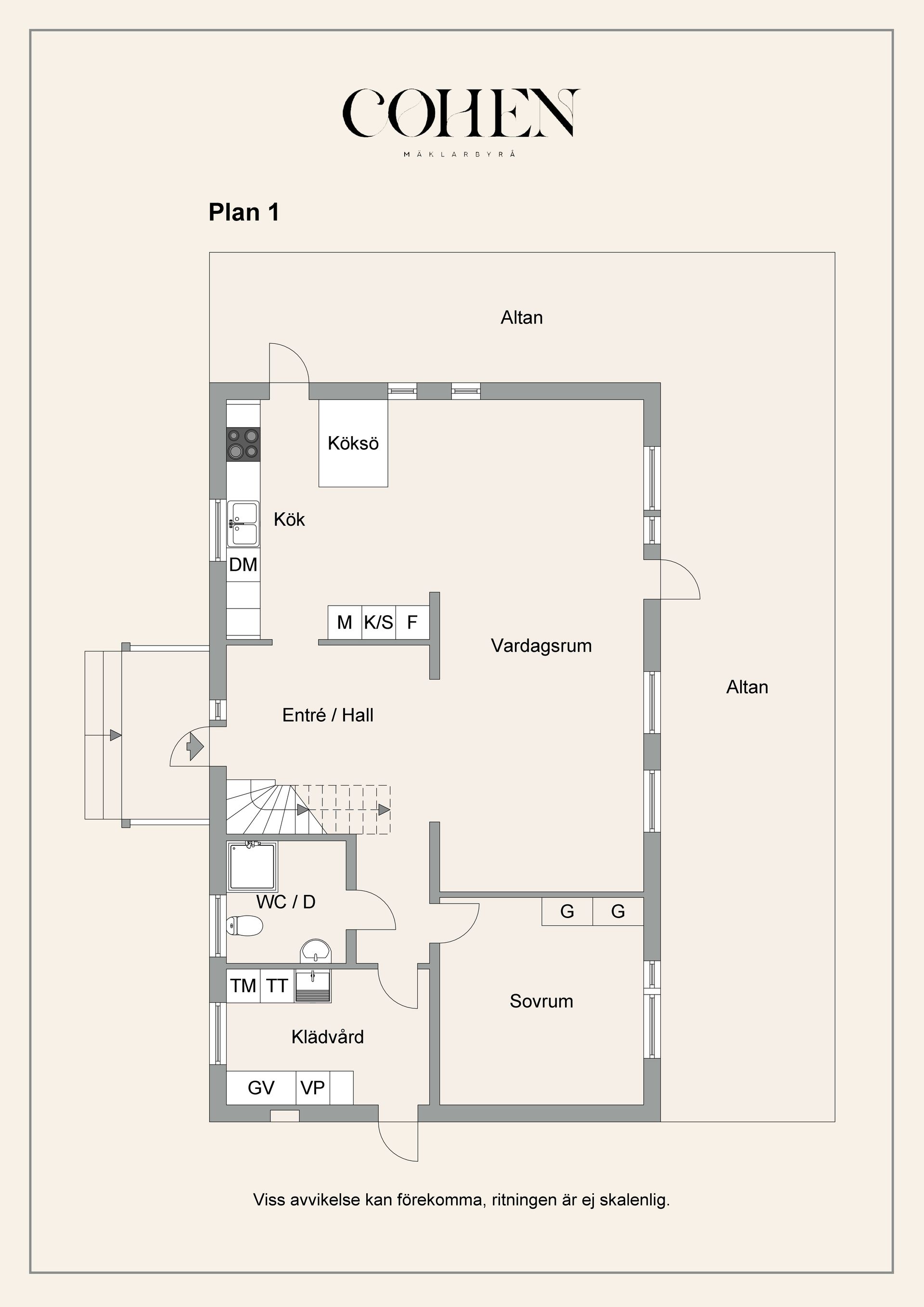Villa, Uls-Väsby 23, Länna, Uppsala