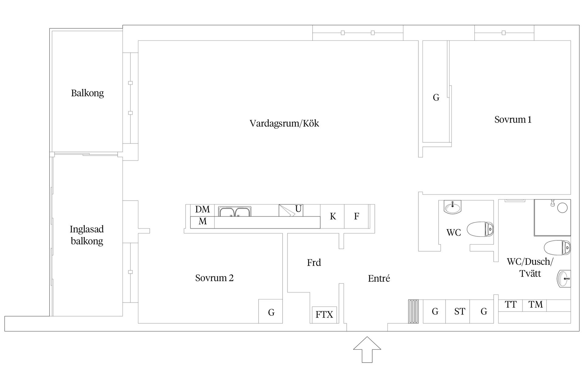 Bostadsrätt, Alpgatan 3, Öster, Växjö