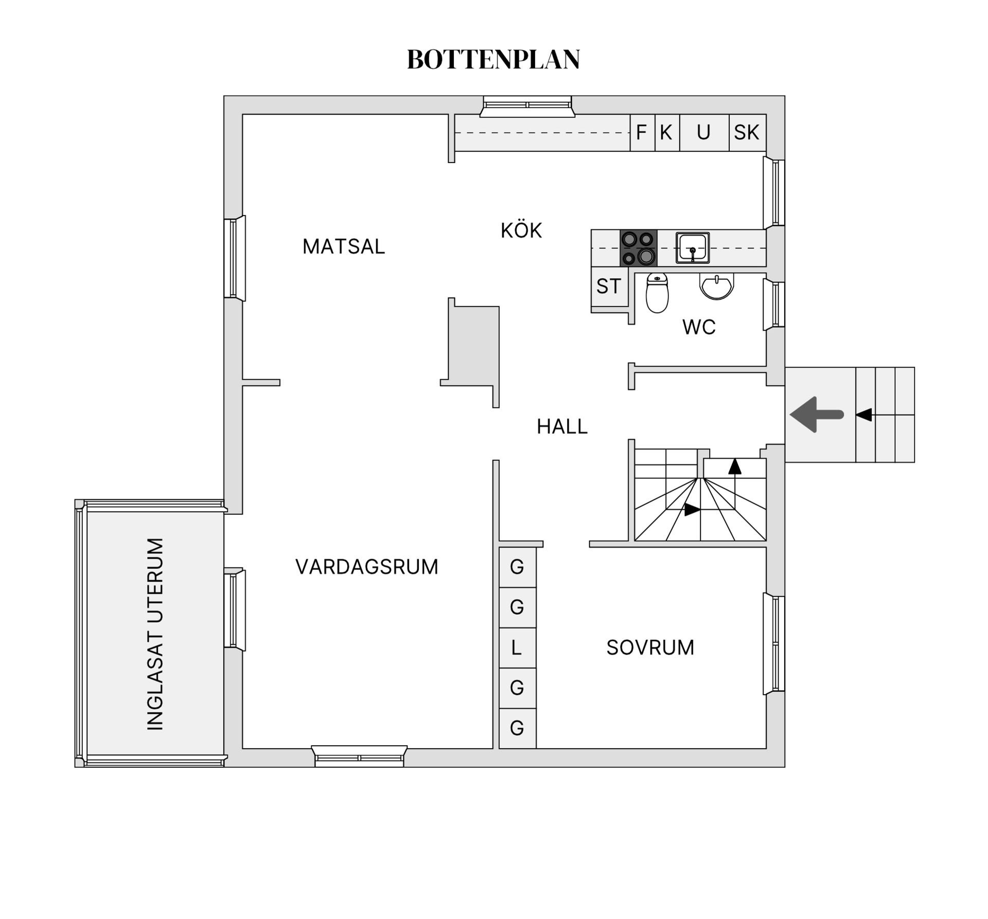 Villa, Östergatan 14, Sörböle, Skellefteå
