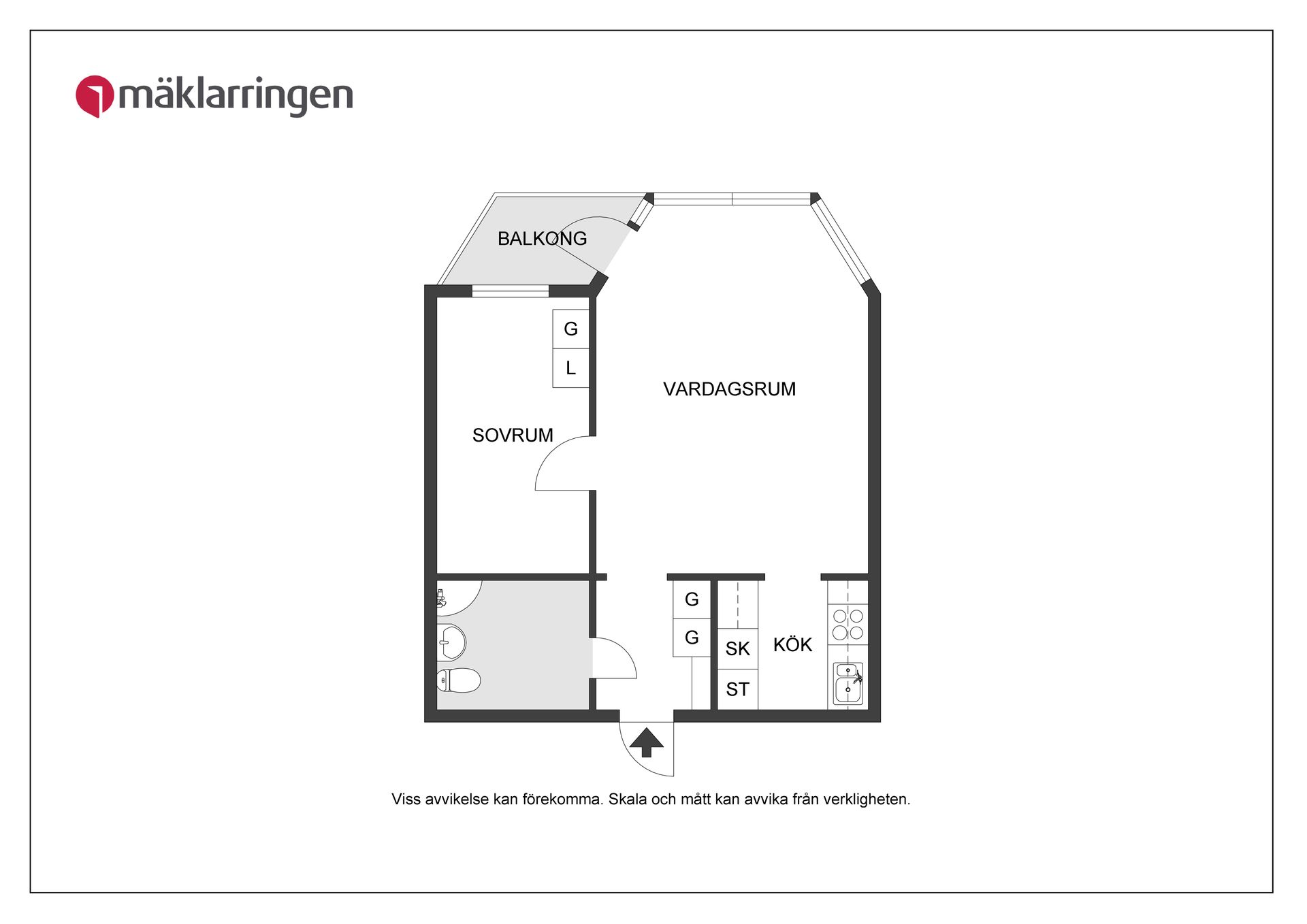 Bostadsrätt, Kålsängsgränd 1A, Centrum, Uppsala