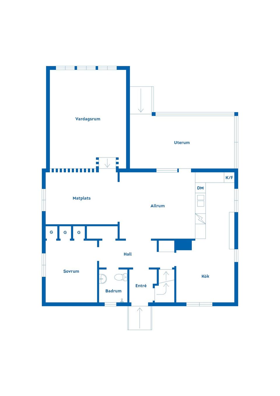 Villa, Åsgårdsvägen 9, Valbo, Gävle