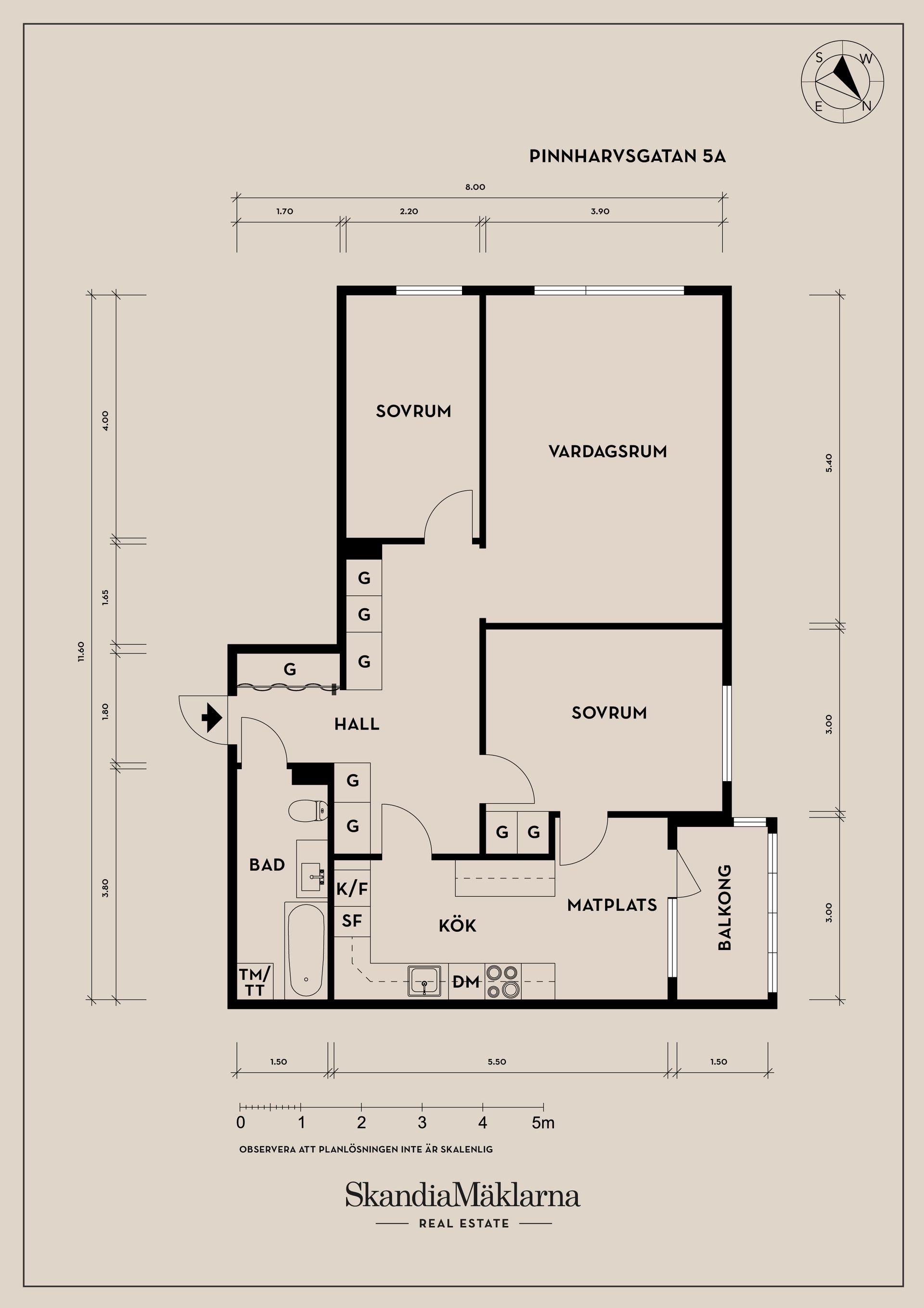 Bostadsrätt, Pinnharvsgatan 5A, Bifrost, Mölndal