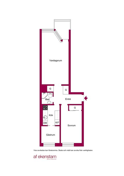 Bostadsrätt, Ehrensvärdsgatan 1, Norr, Helsingborg