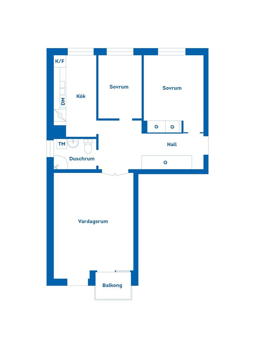 Bostadsrätt, Frideborgsgatan 48, Södra Brännan, Härnösand