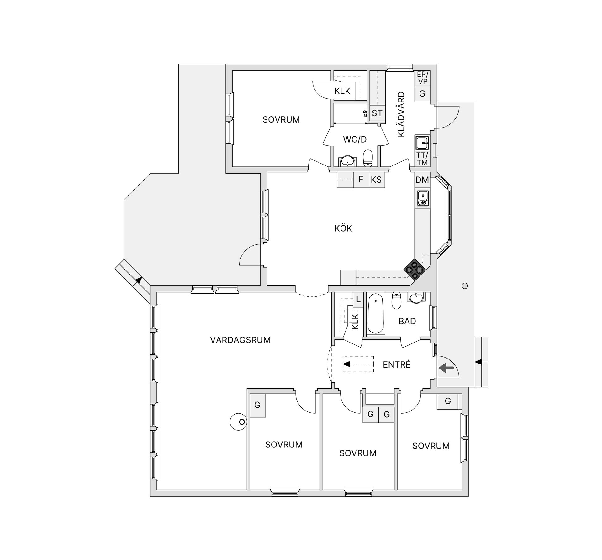 Villa, Änghagsdalen 1, Torslanda - Centralt, Göteborg