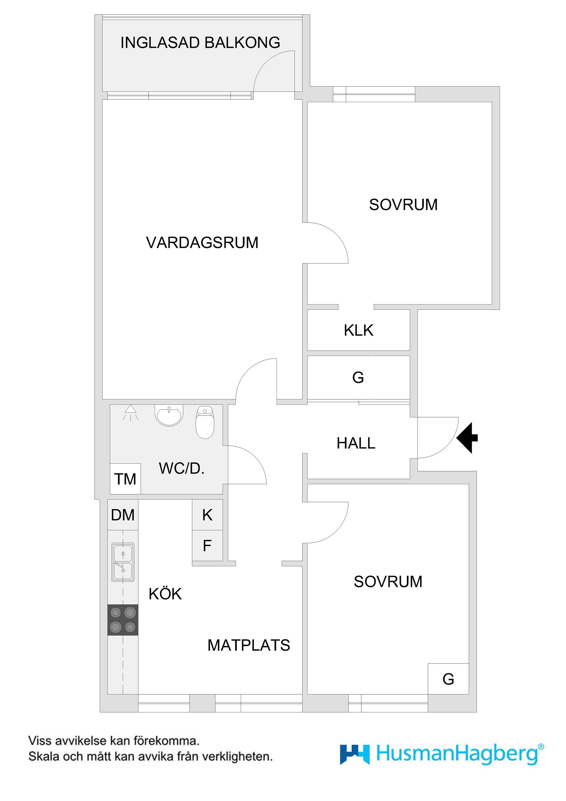Bostadsrätt, Vallmovägen 48, Västerslätt, Umeå