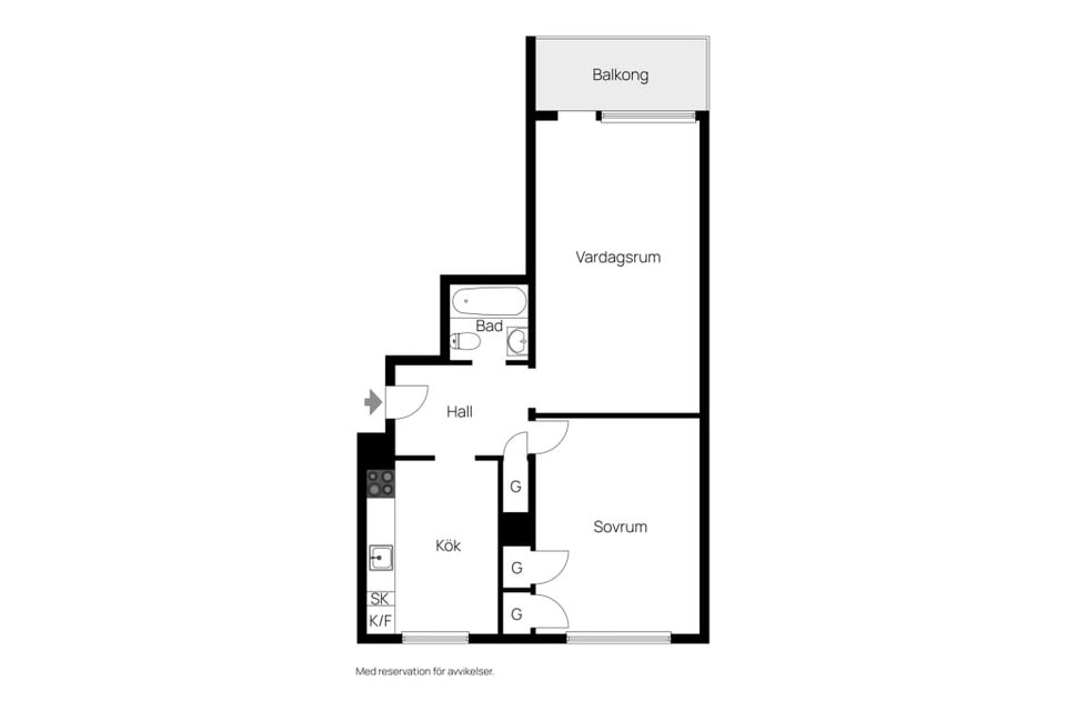Bostadsrätt, Idaborgsgatan 55b, Ellstorp, Malmö