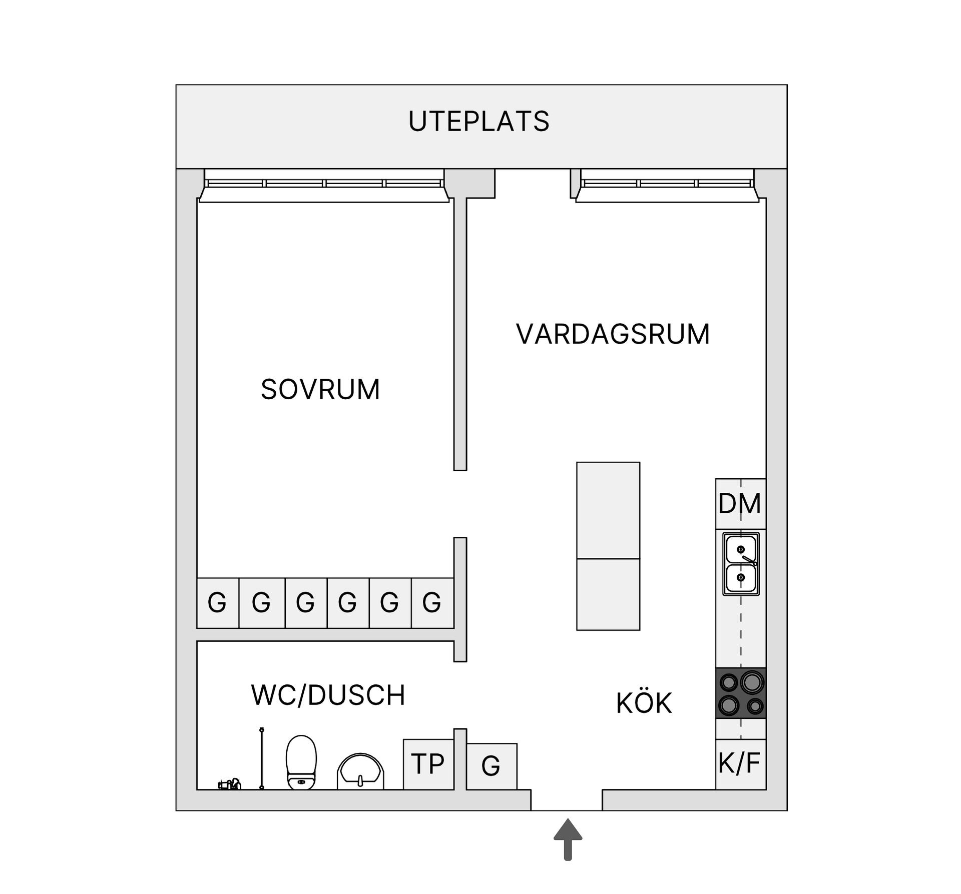 Bostadsrätt, Wilhelm Kåges gata 96, Gustavsberg Porslinskvarteren, Värmdö