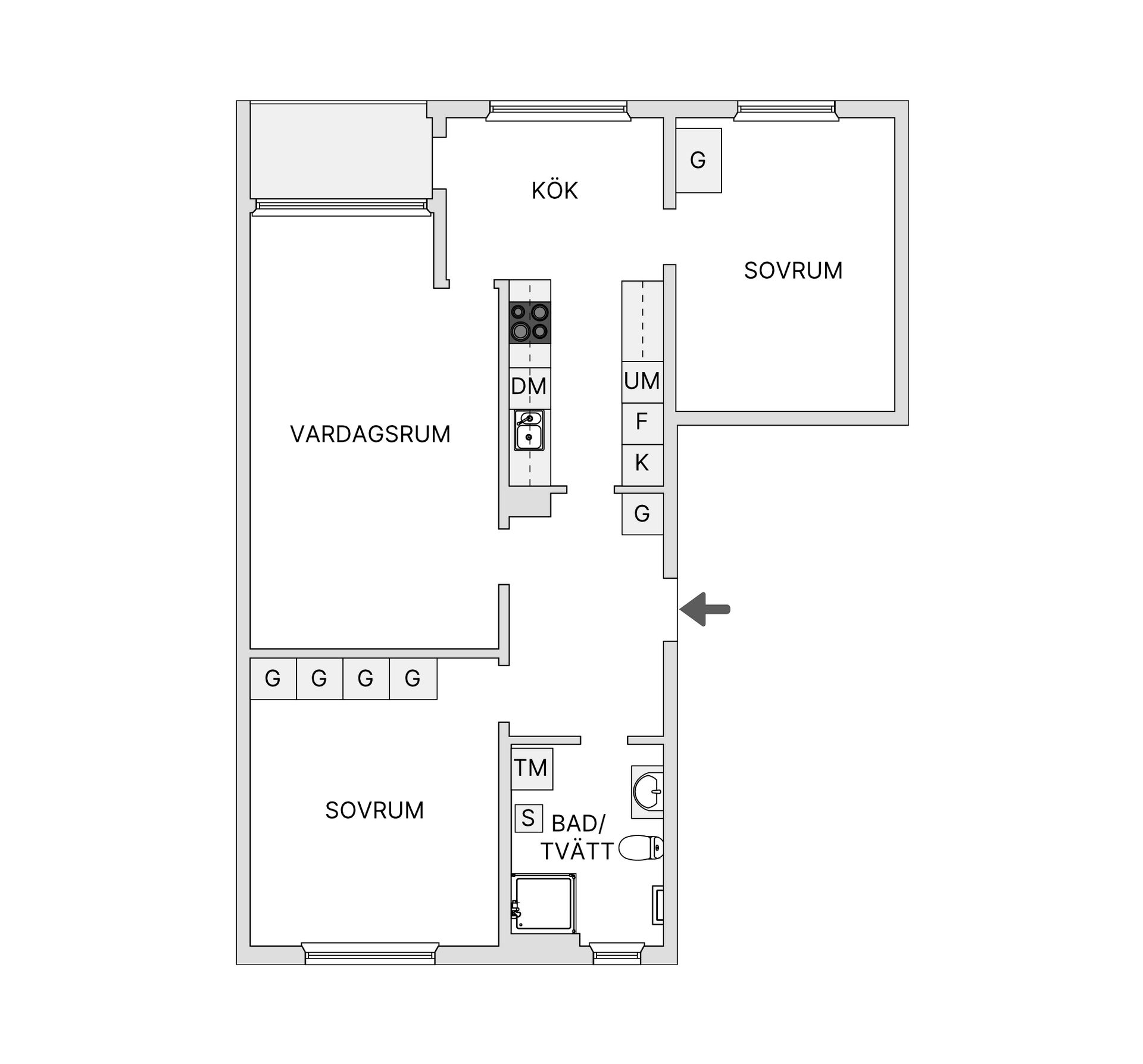 Bostadsrätt, Beryllgatan 72, Tynnered, Göteborg