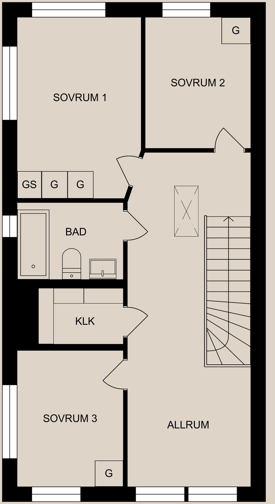 Radhus, Roshagsvägen 5A, Söderköping
