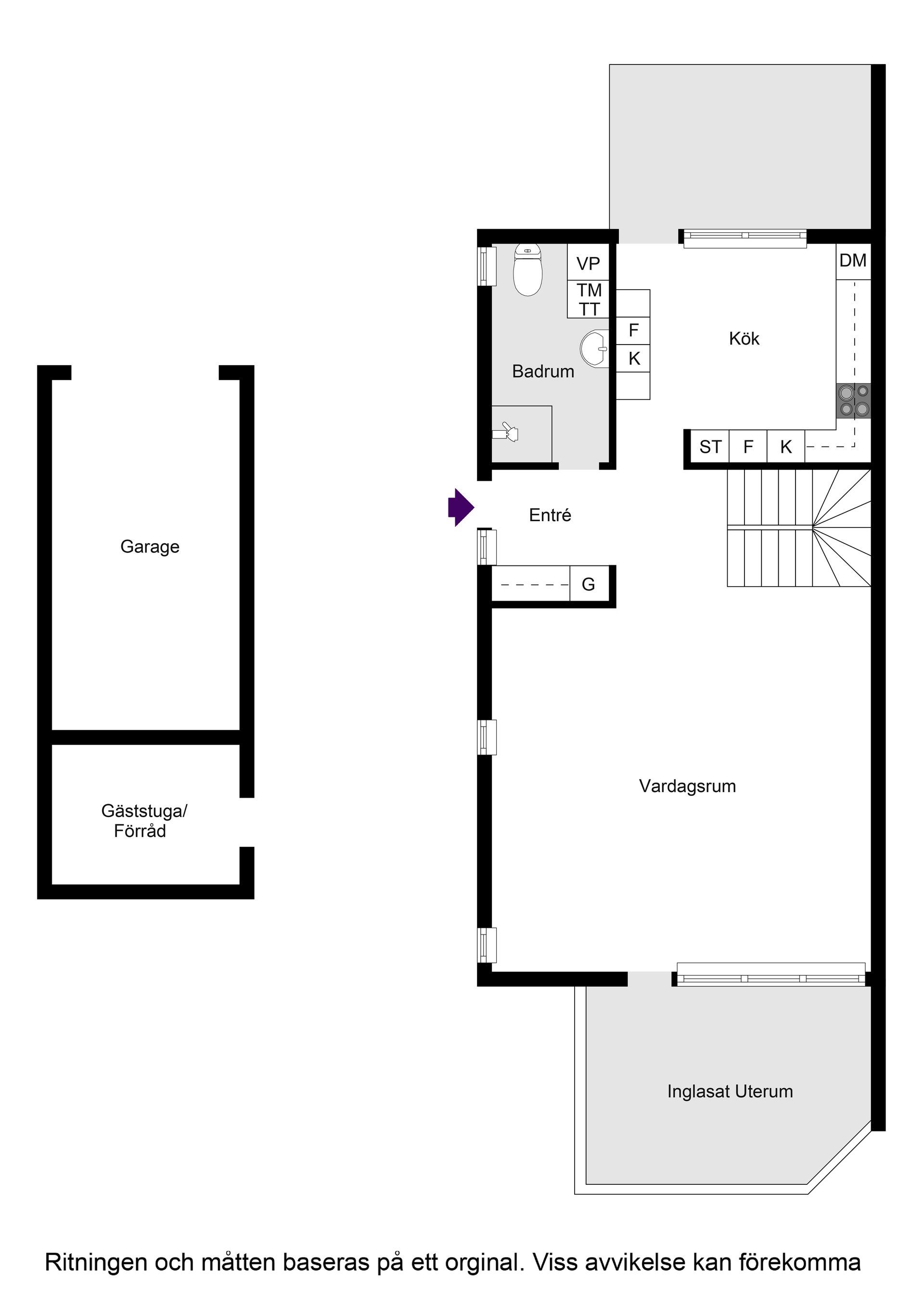 Radhus, Fortvägen 99, Gribbylund, Täby