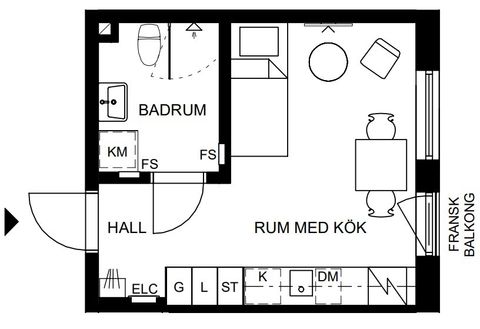 Bostadsrätt, Lidköpingsvägen 6, Hammarbyhöjden, Johanneshov, Stockholm