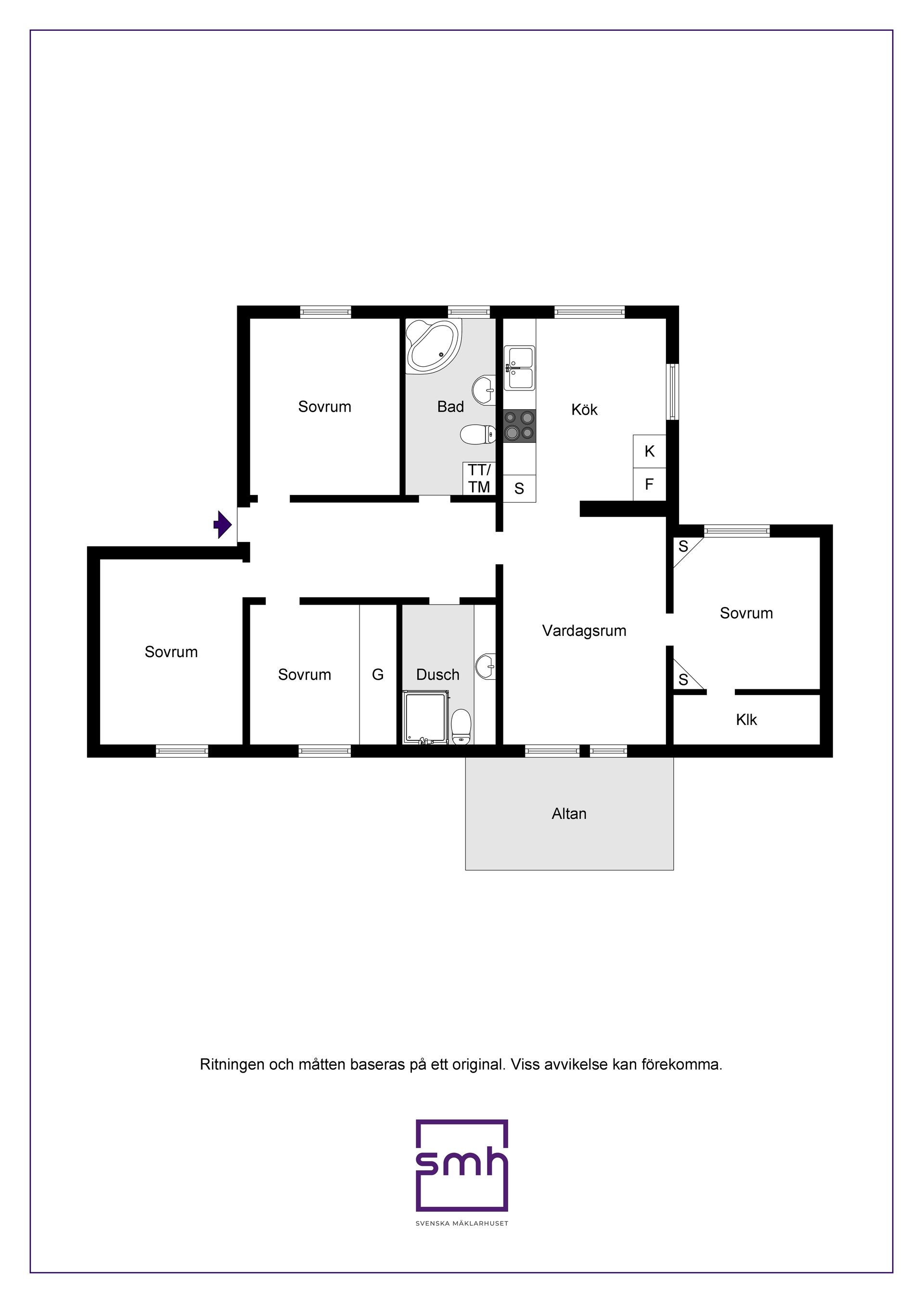 Bostadsrätt, Kornettstigen 4, Kungsängen/Södra Brunna, Upplands-Bro