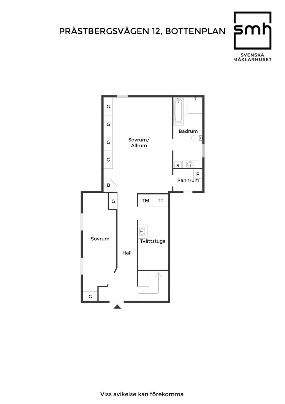 Villa, Prästbergsvägen 12, Håbo-Tibble/Lövsta, Upplands-Bro