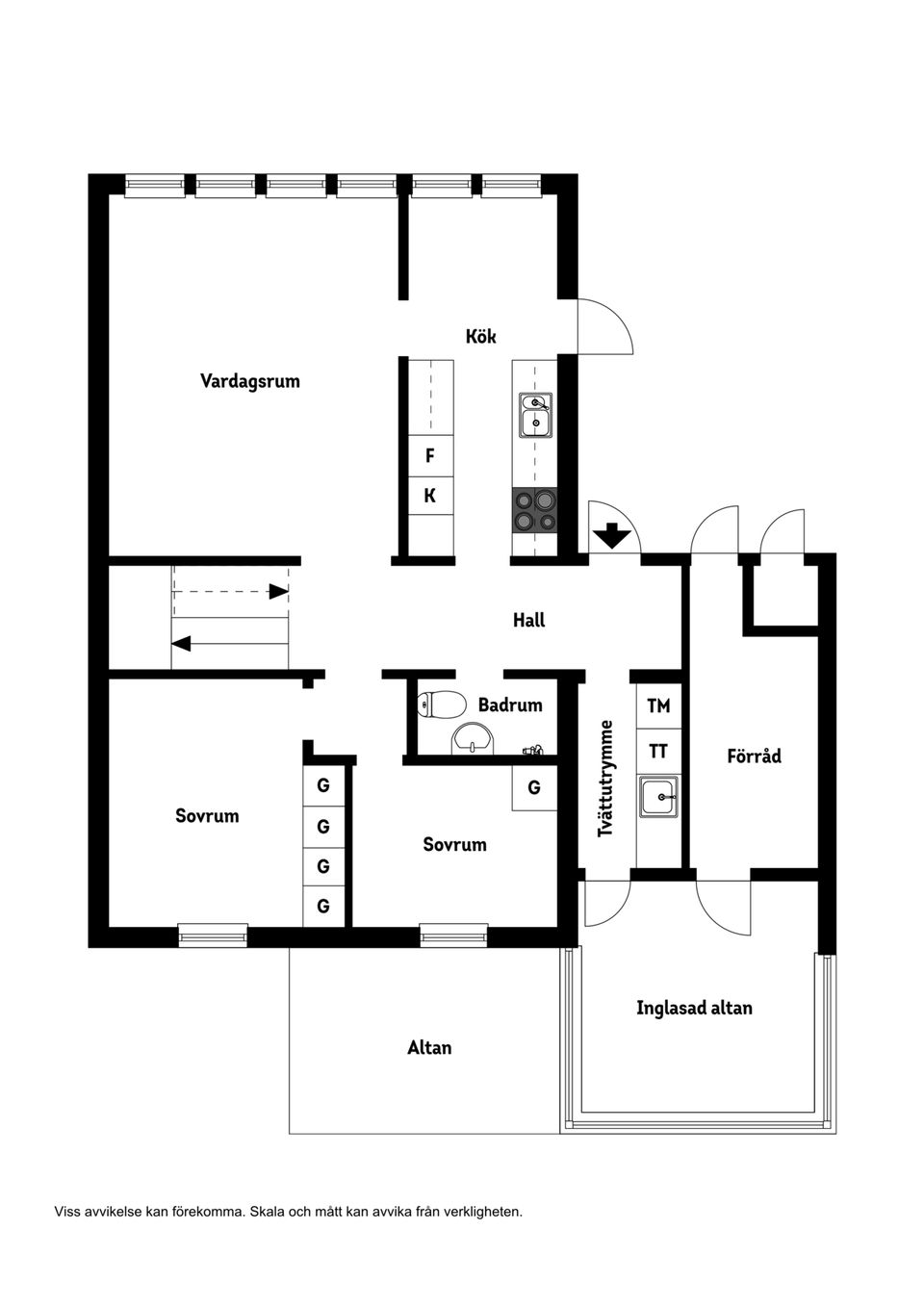 Villa, Bondevägen 189, Teleborg, Växjö