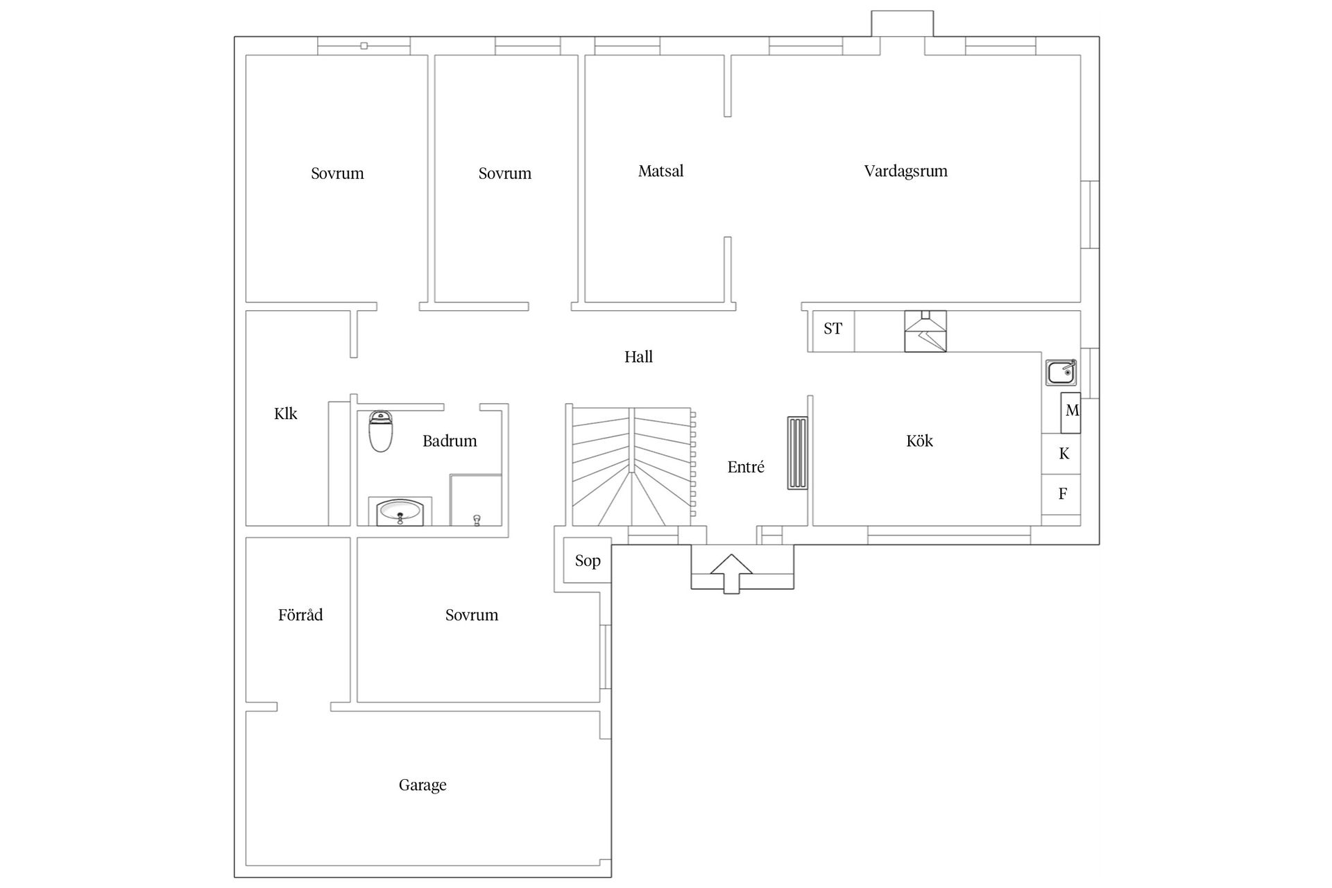 Villa, Akvilejagången 1, Hulta, Borås