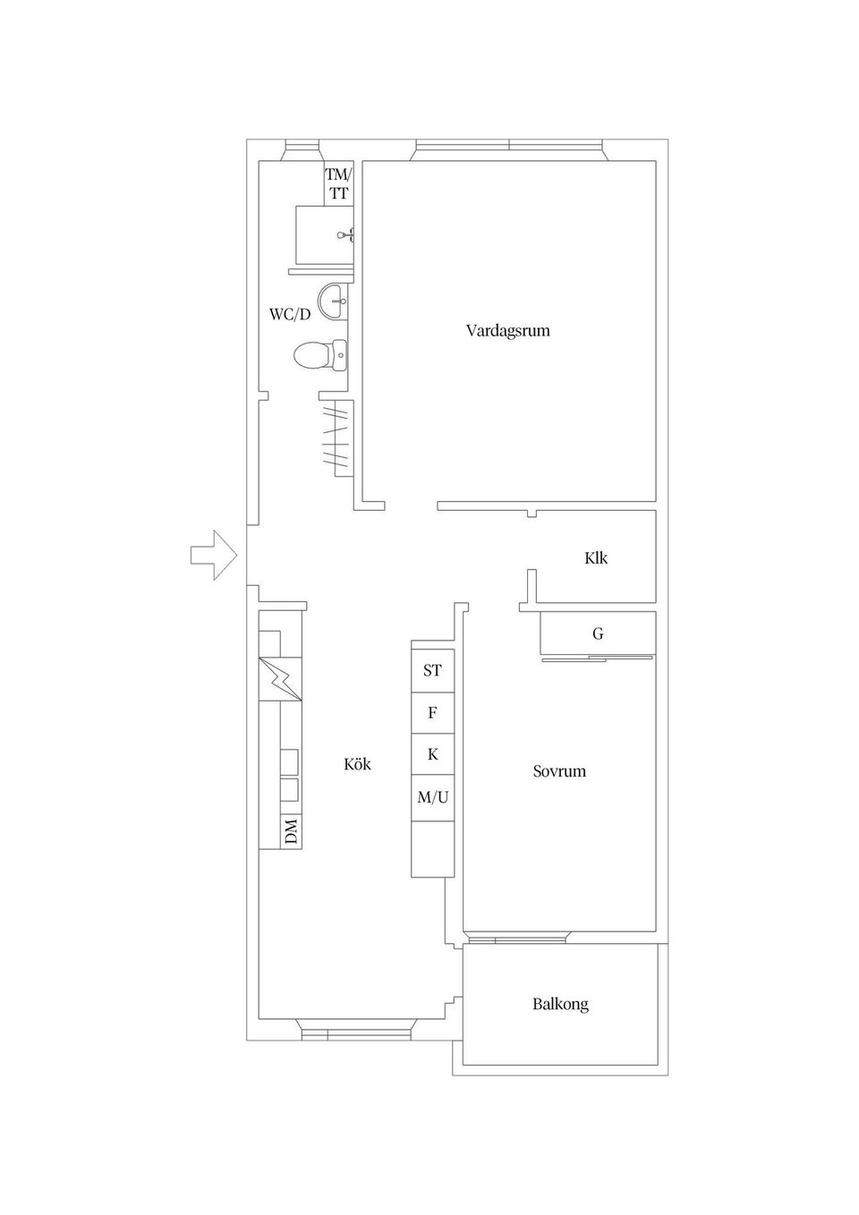 Bostadsrätt, Lybecksvägen 7B, Djurängen, Kalmar