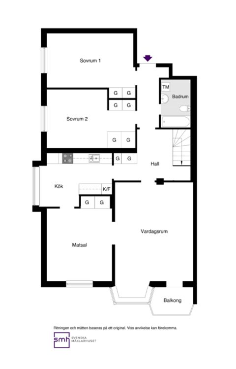 Bostadsrätt, Hannebergsgatan 22, Solna centrum, Solna