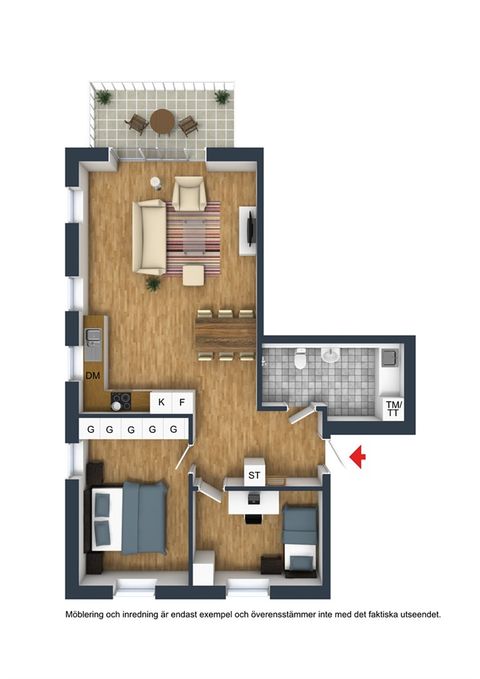 Bostadsrätt, Surbrunnsgatan 21 A, lgh 1001, Centrum, Strömstad