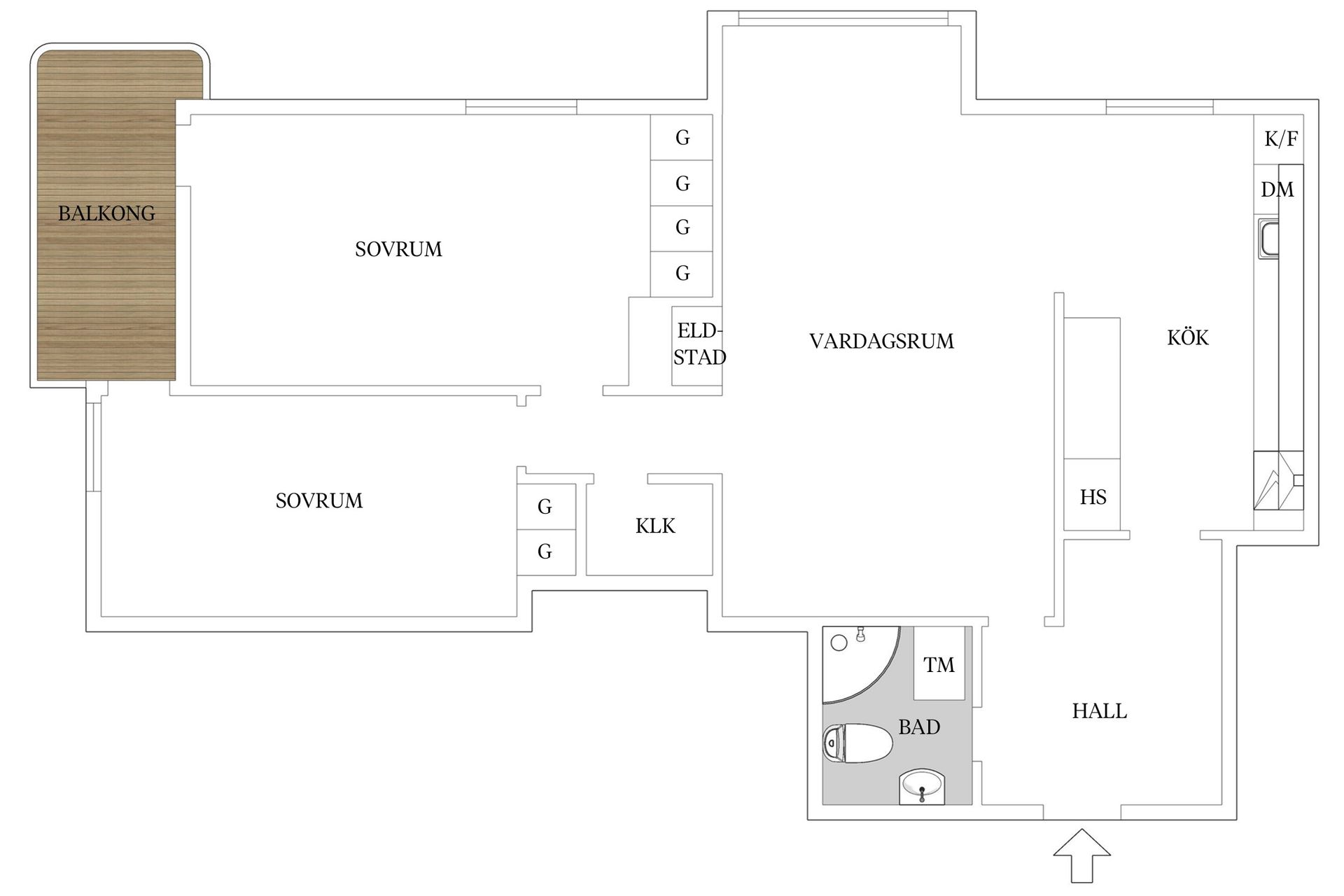 Bostadsrätt, Kusttorget 1, Majorna, Göteborg