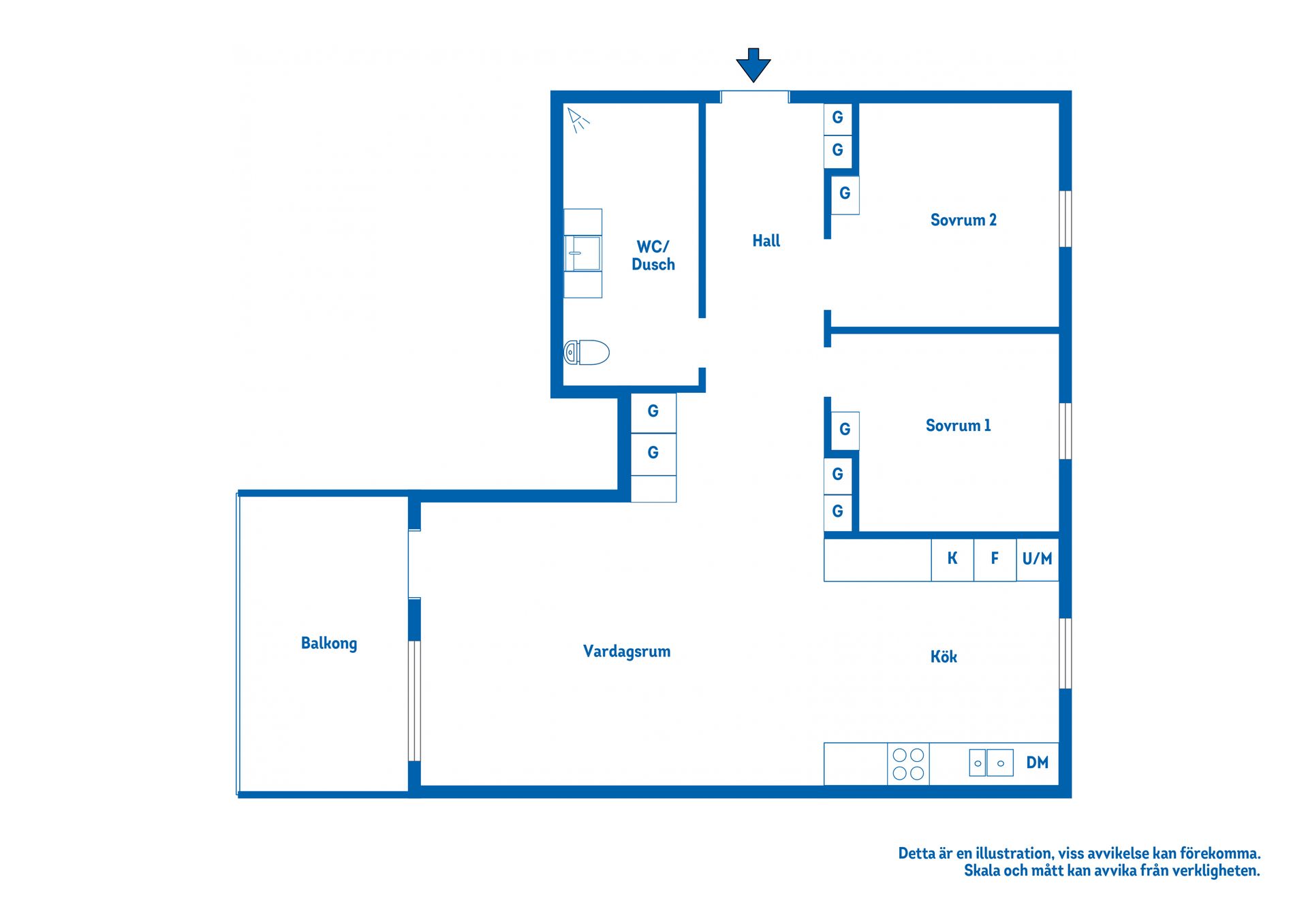 Bostadsrätt, Storgatan 14A, Katrineholm Norr, Katrineholm
