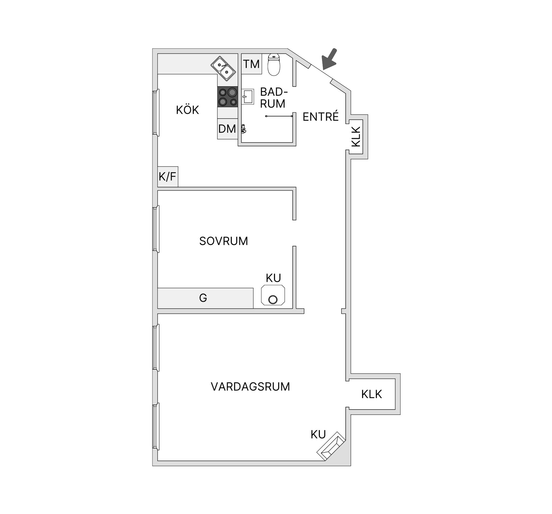 Bostadsrätt, Surbrunnsgatan 7, 4 tr, Vasastan Östermalm, Stockholm